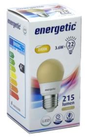 Enzo energetic led kogel e27 2,9-22w 2400k flame - 2710290