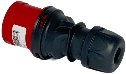 Enzo cee 4p 16a 400v stekker rood 6315150