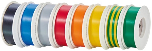 Enzo coroplast 4,5mtr x 15mm zwart 4139201