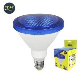 Enzo edm led lamp edm par38 e27 15w blauw - led8080