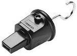 Enzo eindstuk prikkabel met haak ip44 6191000