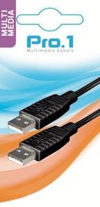 Enzo pro-1 usb kabel a-male -> a-male 3 meter - 9280212