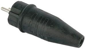 Enzo randaarde stekker | volrubber abl | - 6141240