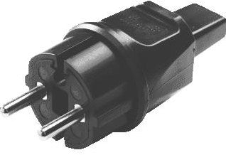 Enzo stekker rubber prikkabel 6190000