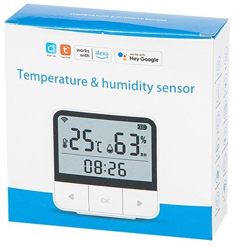 Enzo thermometer | binnen | wit | smart wi-fi tuya - 8150118