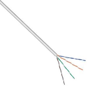 Enzo utp cat6 100m grijs soepel - 1381533