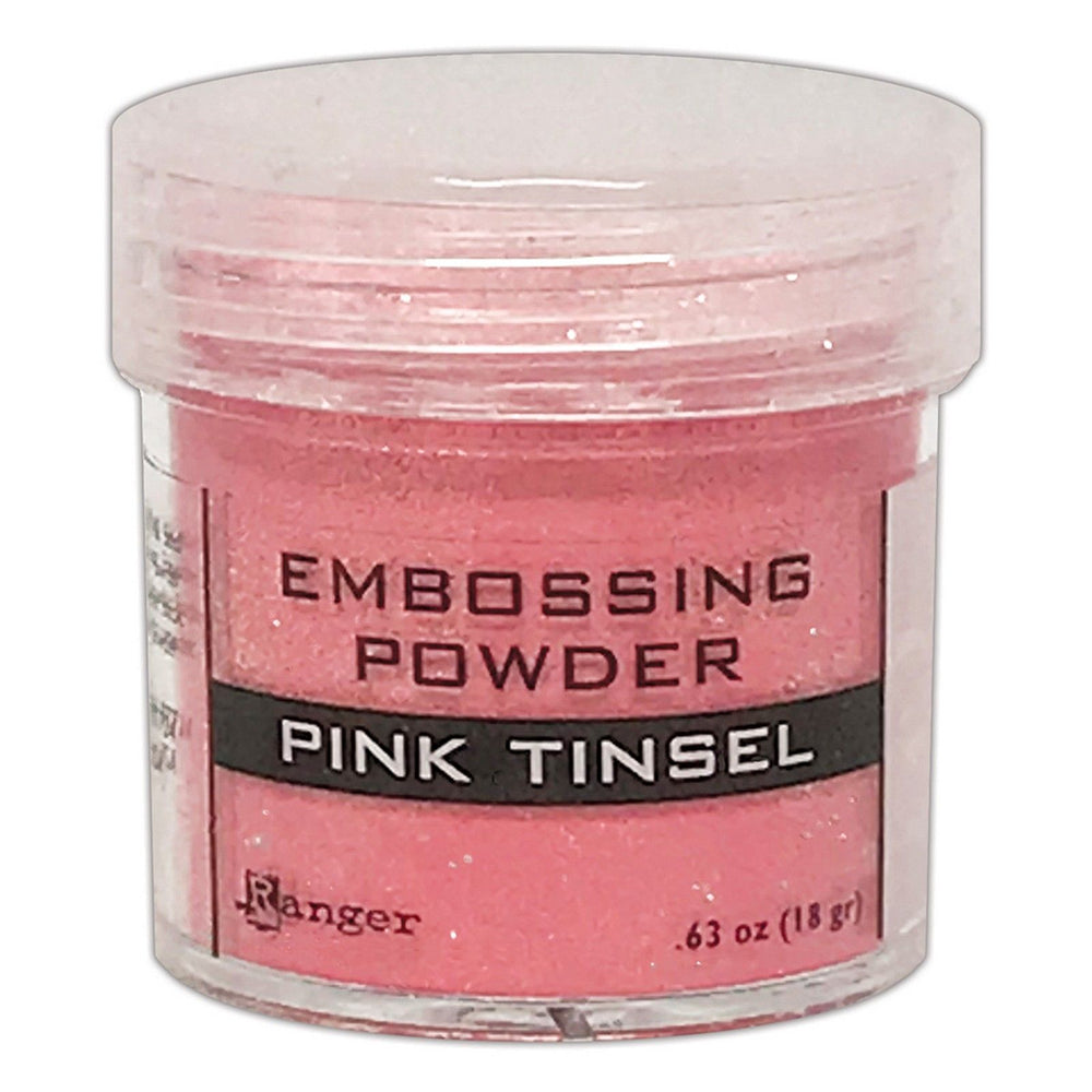 Ranger ink ranger • embossing poeder pink tinsel