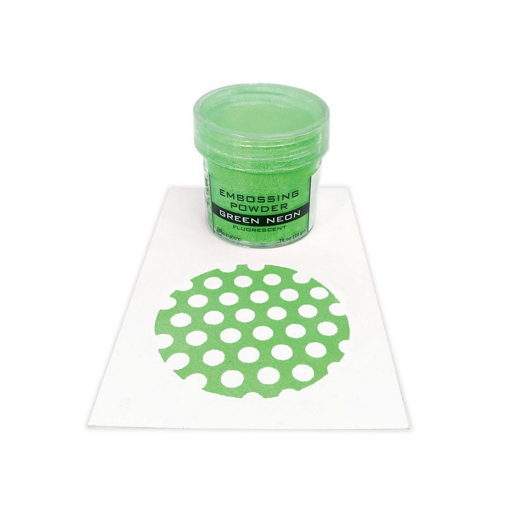 Ranger ink ranger • embossing poeder green neon