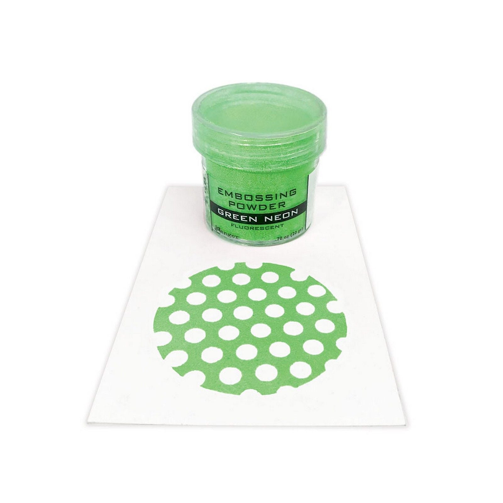 Ranger ink ranger • embossing poeder green neon