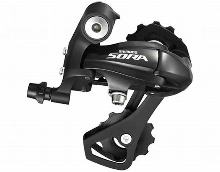 Shimano achterderailleur Sora 3400 9-speed RVS dubbel