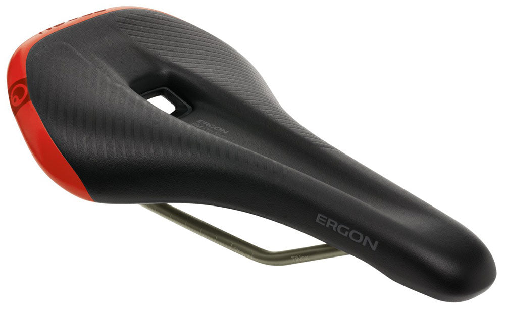Ergon zadel SM Pro heren M L rood