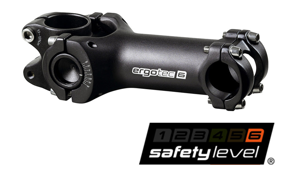 Ergotec stuurpen swell 2 ahead verstelbaar ø28,6 120 25,4 mm - zwart