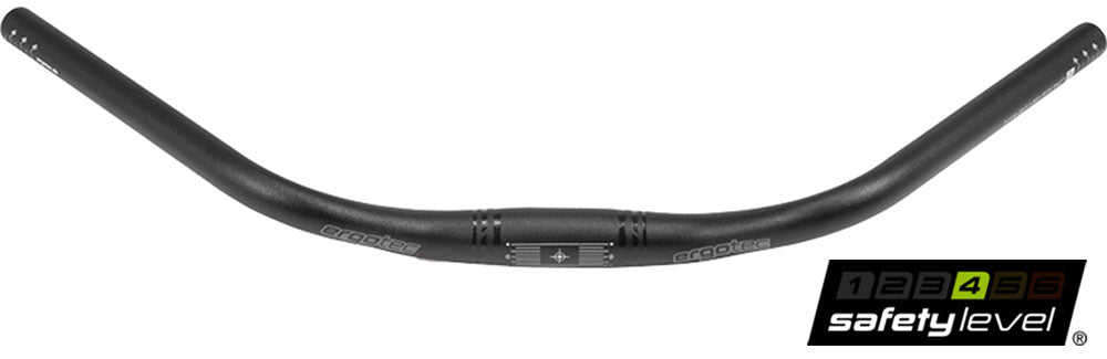 Guidon Ergotec Trekking E-bike riser 32 ø31.8x620 - noir