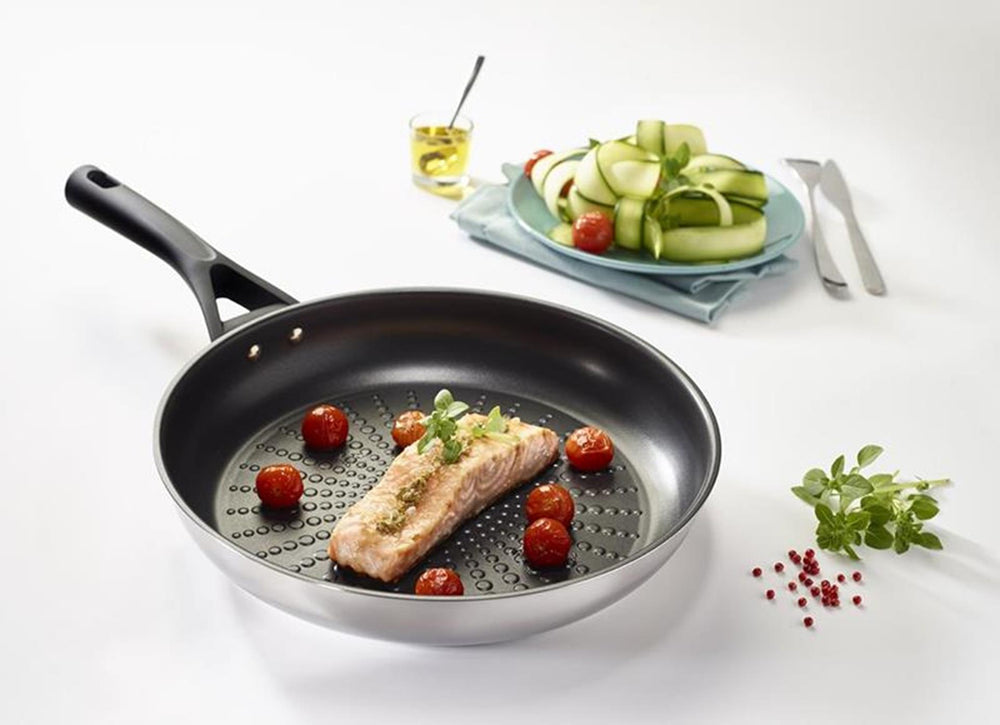 Pyrex expert touch rvs koekenpan ø24cm voor o.a. inductie