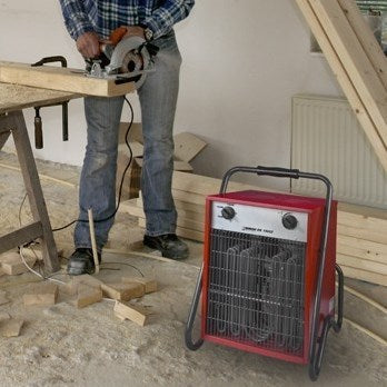 Eurom ek 15002 elektrische kachel 15000 watt inclusief kabel en stekker op krachtstroom - 332711