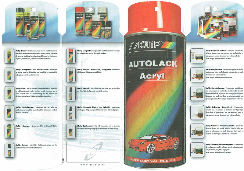 Folder Motip auto - NL