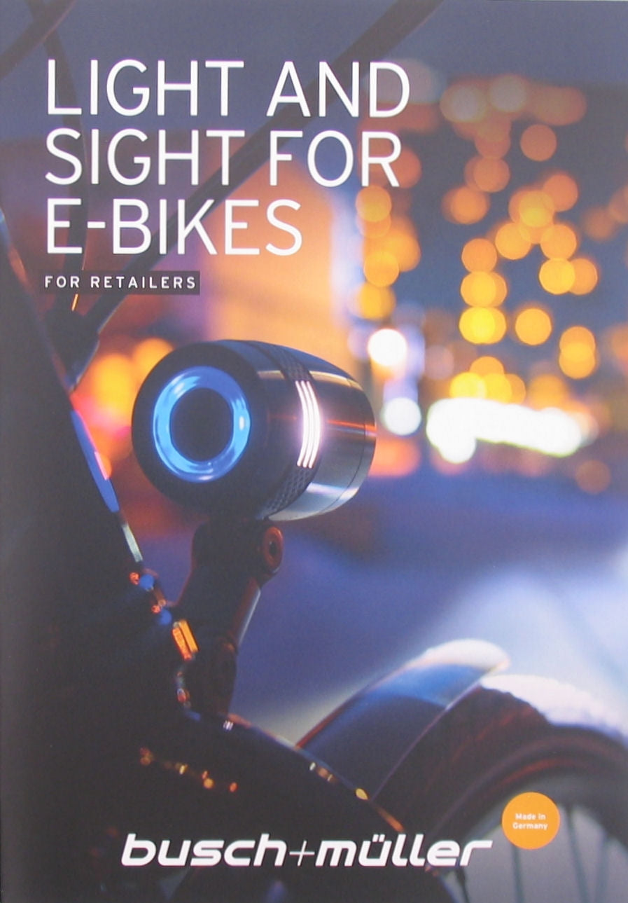 Folder Busch Müller e-bike verlichting - NL