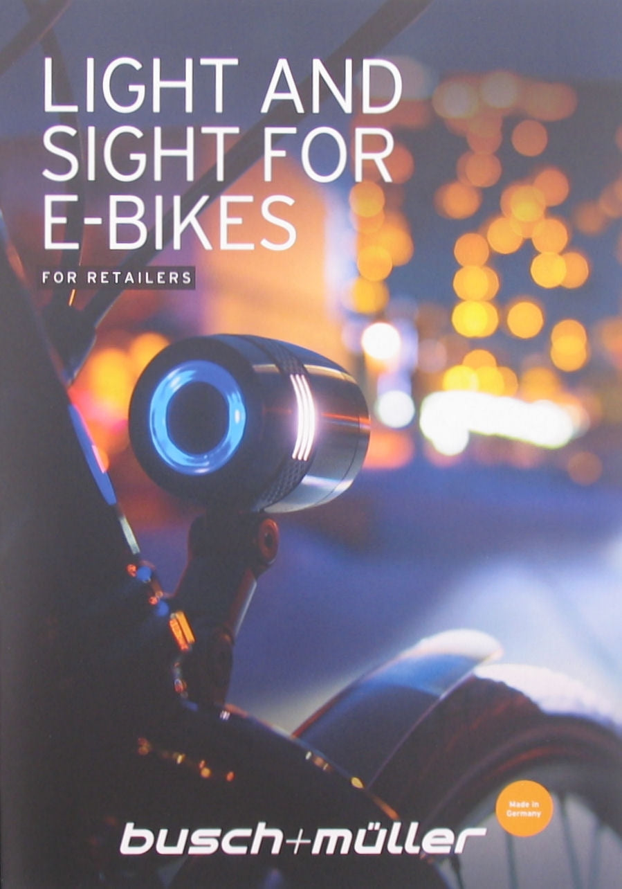 Folder Busch Müller e-bike verlichting - DE