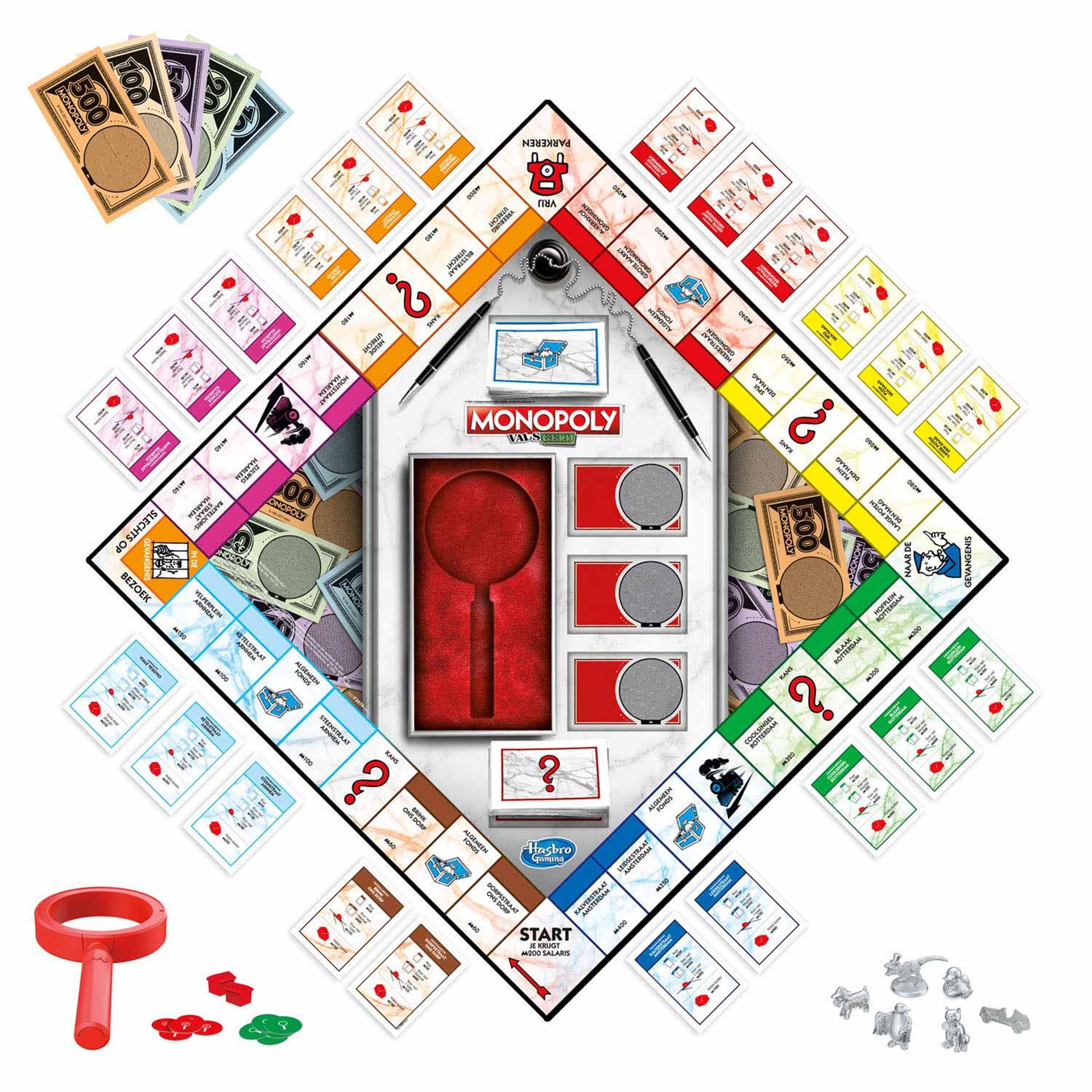 Hasbro monopoly - vals geld