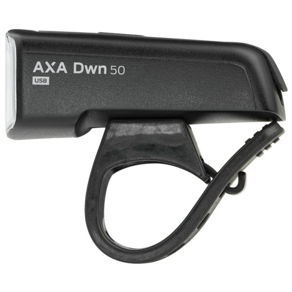 Axa Dwn Front 50 Lux Headlight - USB-C Rechargeable