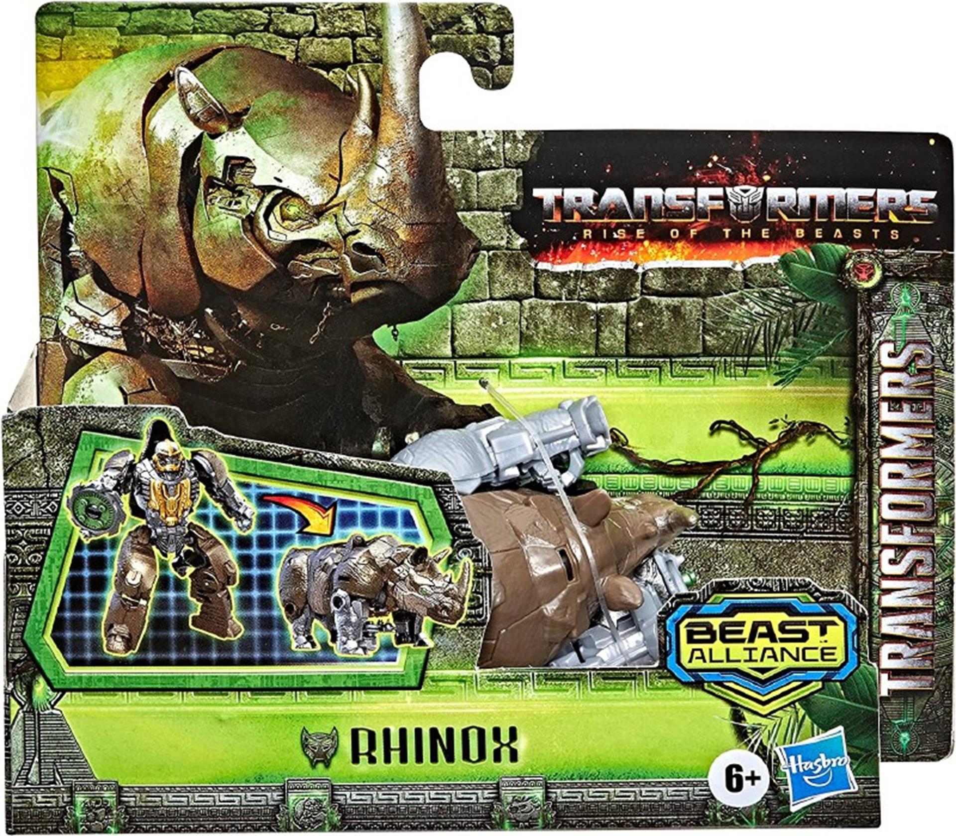 Hasbro Transformers Rise of the Beasts Battle Changers Actiefiguur Rhinox