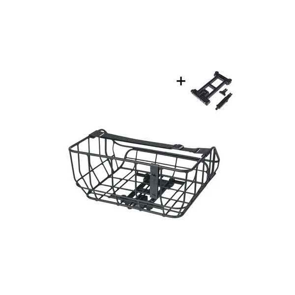 Basil mand portland mik 2.0 25l mat zwart