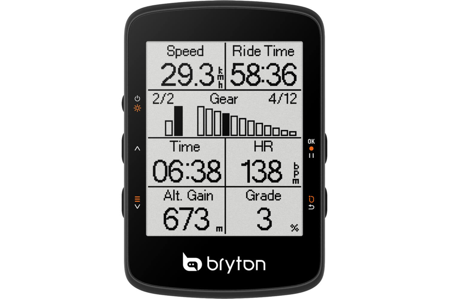 Bryton - rider 460 e fietscomputer gps