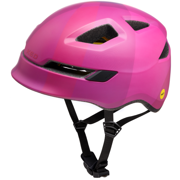 Ked fietshelm pop ii lite m (52-56cm) - mat roze