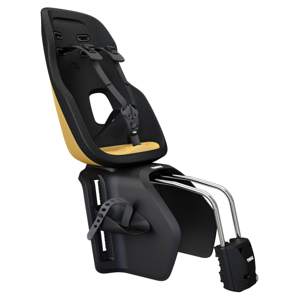 Thule yepp nexxt 2 maxi – fietsstoeltje - achterzitje - frame montage - burnished yellow