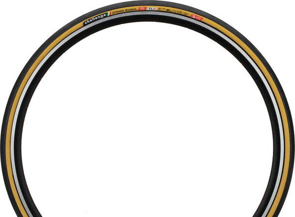 Challenge - strada bianca pro ot tlr 700x36c zwart bruin