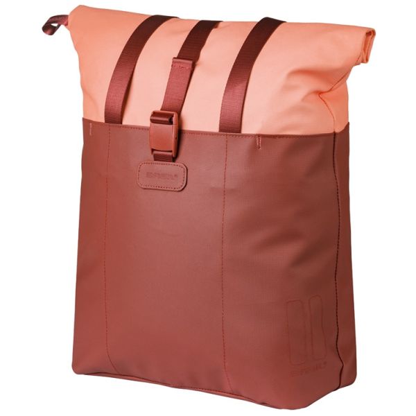 Basil b.v. fietsshopper basil vive mik 15-20l 11 x 29 x 34 cm - roze