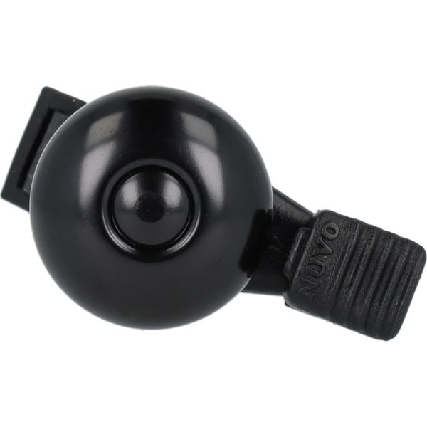 Simson fietsbel mini 32mm flex-band bevestiging zwart
