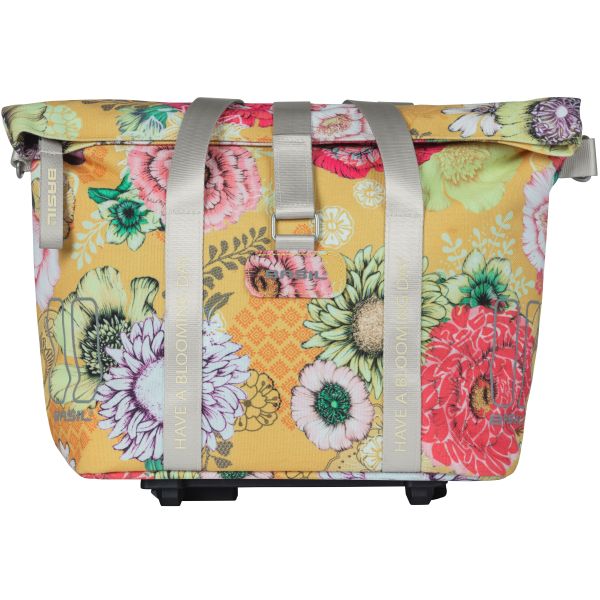 Basil Bloom Field MIK fietshandtas - Geel, compact en duurzaam - 8-11L