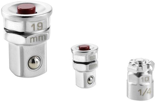 Facom 3 adapers 10mm 19mm voor set 467 - 467.adapt10-19