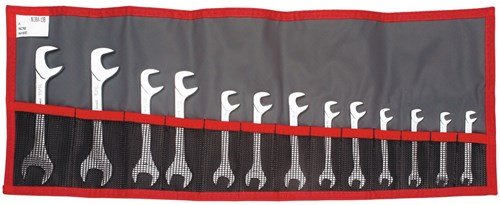 Facom 34 sets steeksleutels in etui, inch maten - 34.ju13t