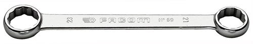 Facom 59 rechte 12-kantringsleutels, metrische maten 14x15mm l100mm - 59.14x15