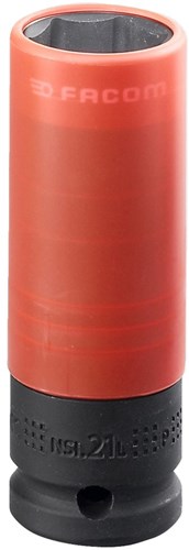 Facom alu impact dop voor lichtmetalen velgen - 21 mm - nsi.21l