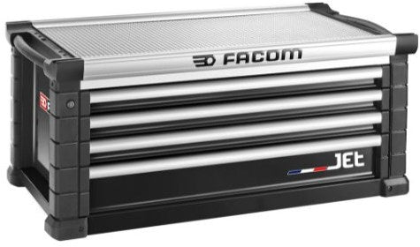 Facom jet topcase 4 laden m4 zwart - jet.c4nm4a - jet.c4nm4a