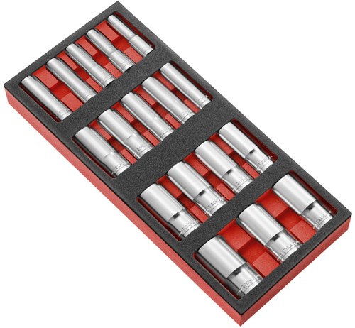 Facom module lange 6-kant doppen 1 2” - modm.hla2pb