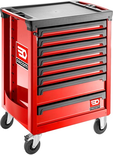 Facom roll gereedschapswagen 8 laden m3 rood - roll.8m3a - roll.8m3a