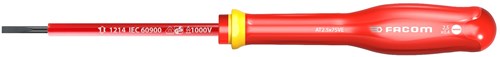 Facom schroevendraaier protwist sleuf 2x75 geïsoleerd 1000v - at2x75ve - at2x75ve