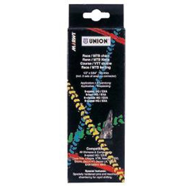 BF1001A Chain Union 810 1 2x1 32x116 - Bicycle chain 116 links - Black