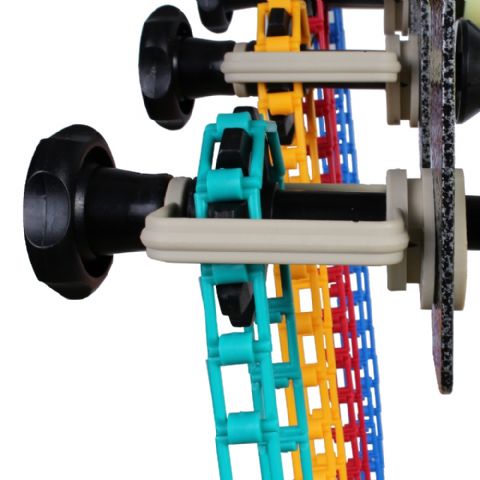 Falcon Eyes Achtergrond Ondersteuning B-4W voor 4 Rollen