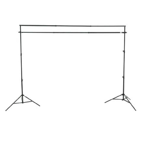 Falcon Eyes Achtergrond Systeem B-8210E2 250x310 (HxB) voor 2 Rollen Van Doeken