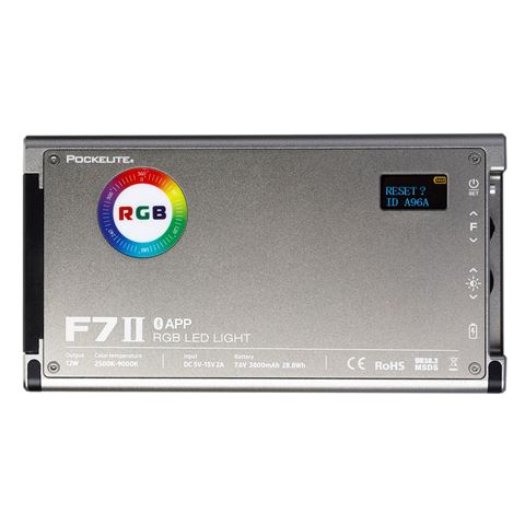 Falcon Eyes RGB LED-lamp PockeLite F7 II