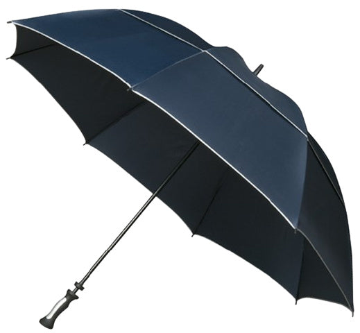Stormparaplu XXL met Handopening Ø 140 cm Marineblauw