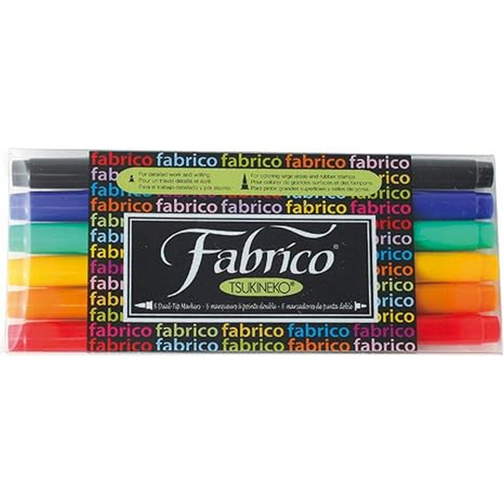 Tsukineko • versacraft fabrico markers standard 6st.