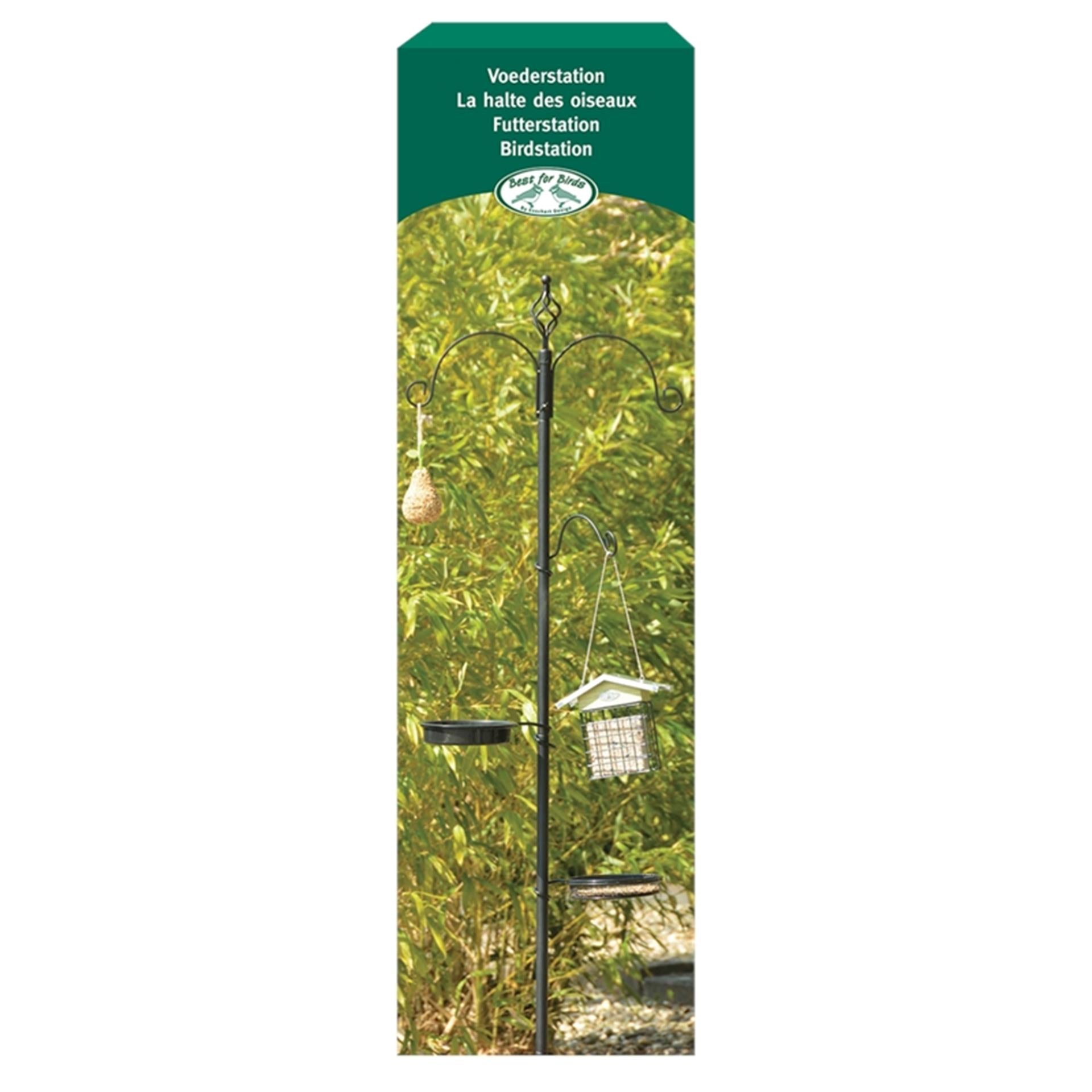 Esschert design voederstation metaal h200cm