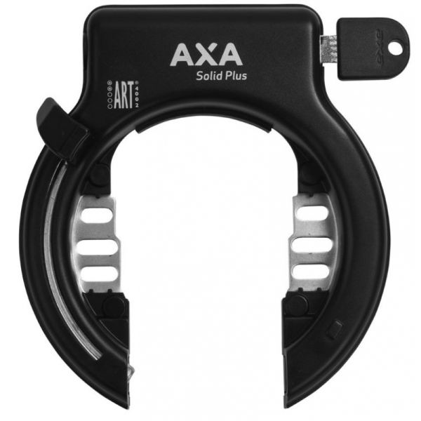 AXA Solid Plus - ART-2 Bicycle Lock, 10mm, Black