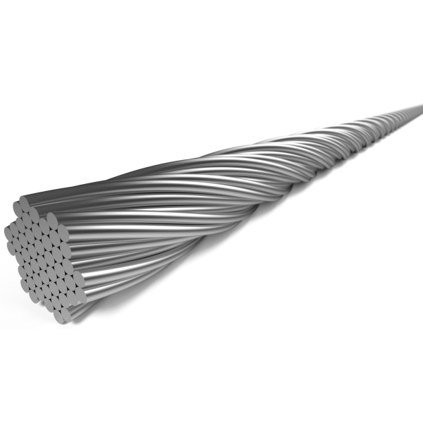 Elvedes remkabel RVS 2250mm 6427RVS-49-BOX (100 stuks)